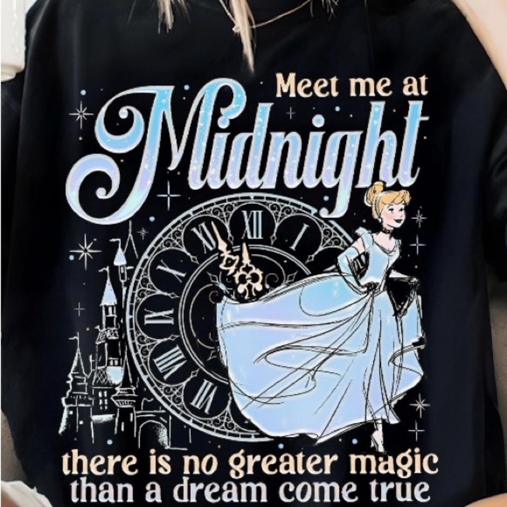 Cinderella ‘Meet Me at Midnight' Graphic Tee